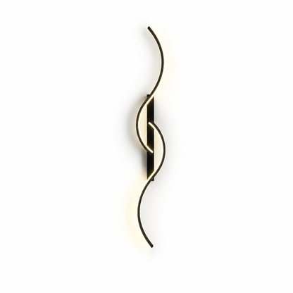 Minimalist Black LED Slim Linear Wall Sconce