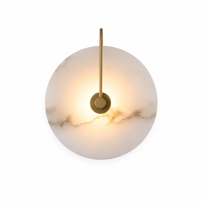 Modern Alabaster Marble LED Wall Sconce