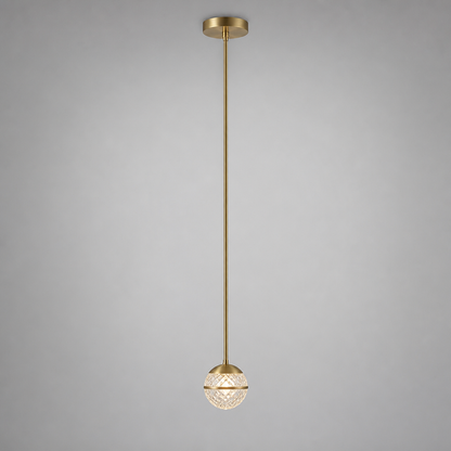 Modern Crystal LED Ball Chandelier
