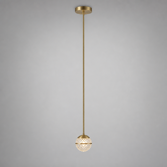Modern Crystal LED Ball Chandelier
